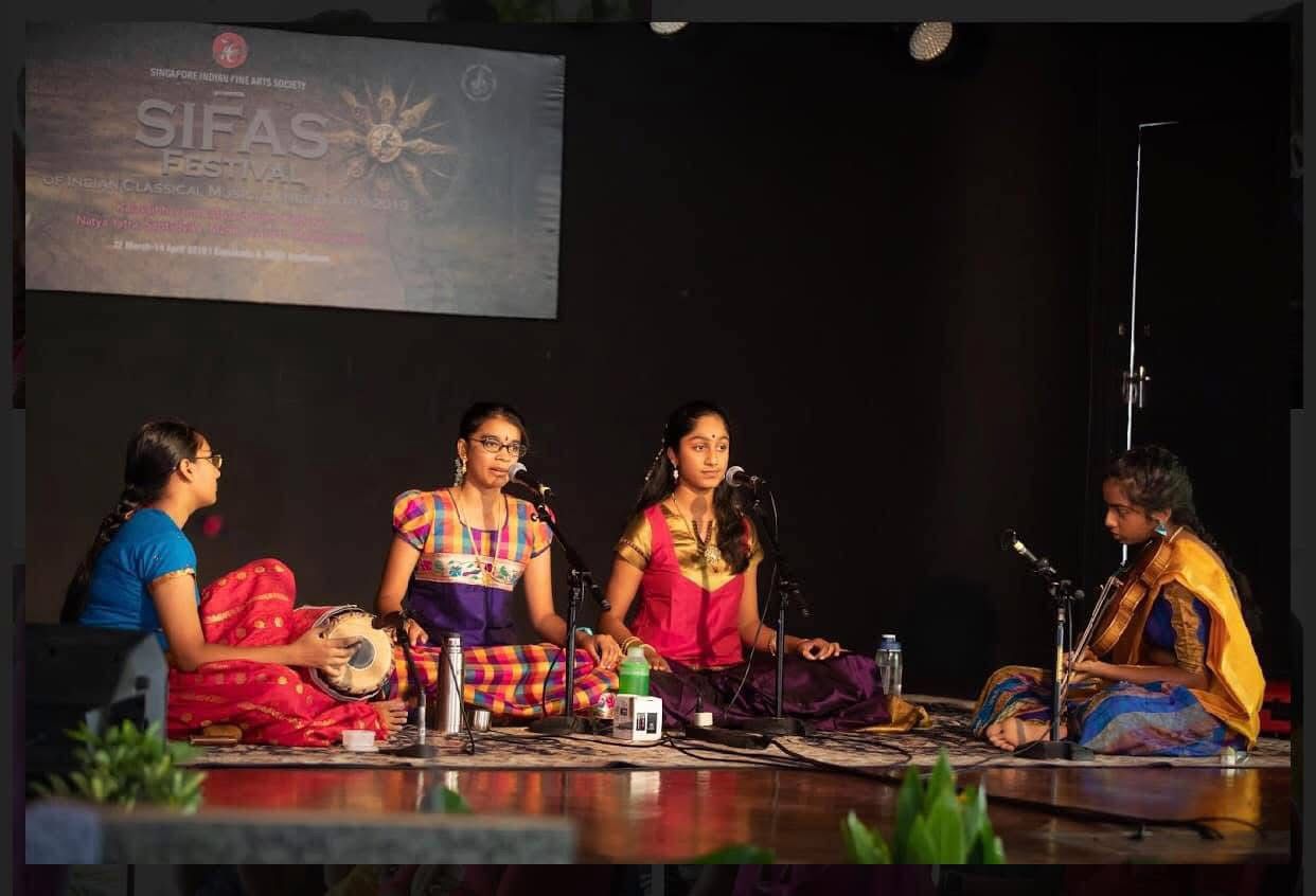 Srividyalayam temple performance
